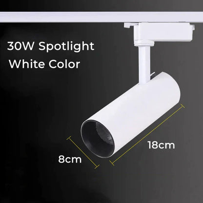 DecorBites™ LED Grille Track Light: Super Bright Ceiling Rail Lamp for Clothing Store