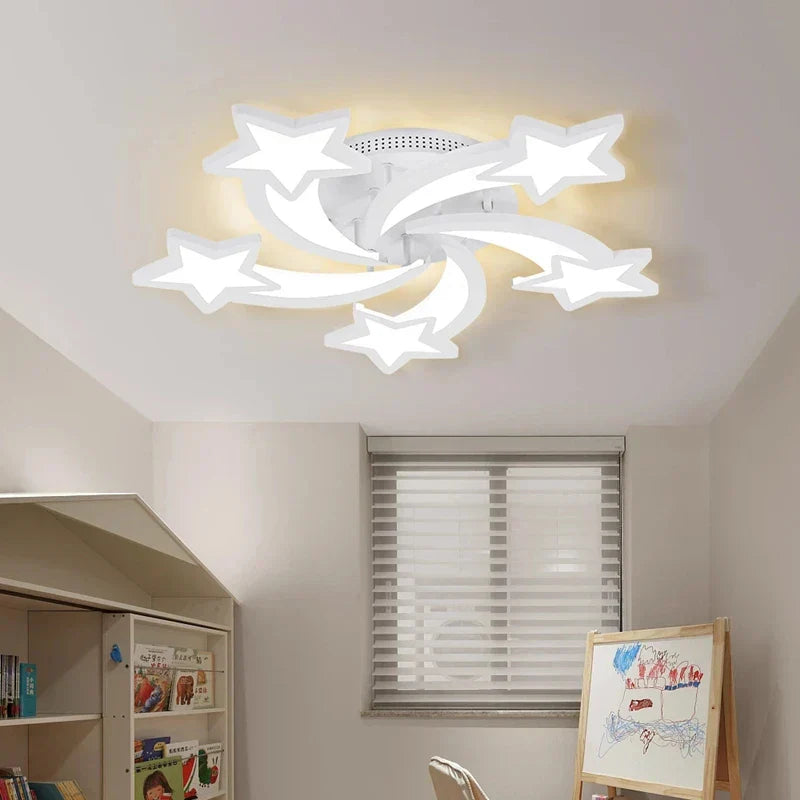 DecorBites™ LED Acrylic Chandelier Lights with Remote for Home Indoor Lighting