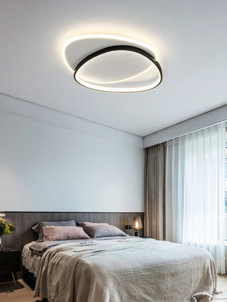 DecorBites™ LED Ceiling Lamp for Bedroom, Modern & Romantic Nordic Design for Master Bedroom & Study Room.