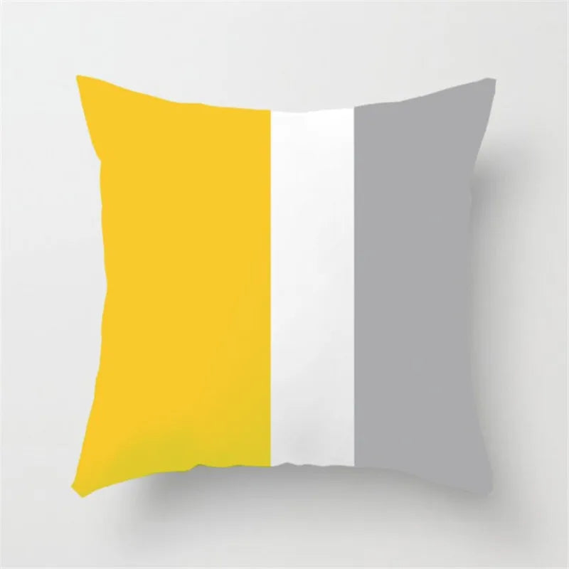 DecorBites™ Geometric Stripe Pillowcase for Modern Home Decor
