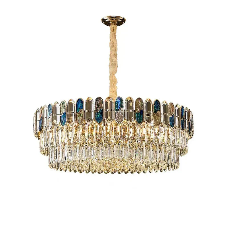 DecorBites™ Crystal Chandelier LED Lighting for Living Room