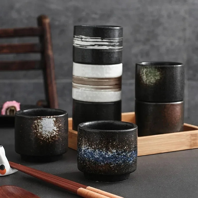 ™ Japanese Style Ceramic Coffee Cup for Personal Use