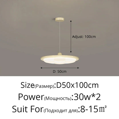 DecorBites™ Cream Style LED Ceiling Lights - Modern, Simple, Atmospheric Lighting for Home