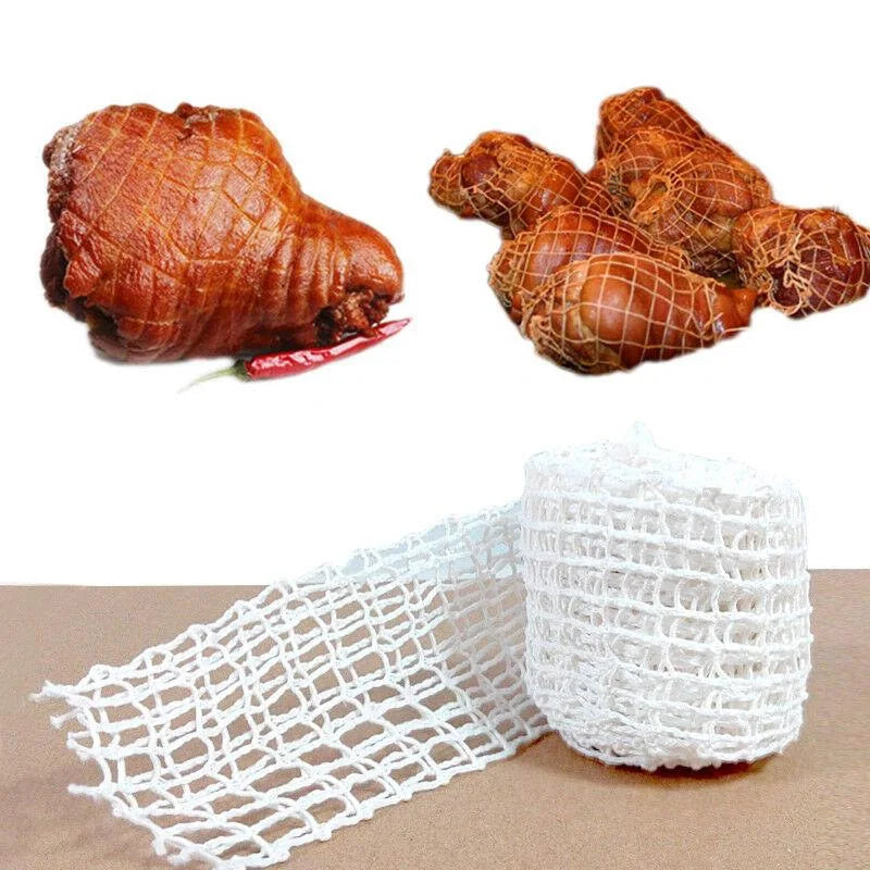 DecorBites™ BBQ Net Bundle for Kitchen, Hoof & Elbow with Rope Thread - Household Essential