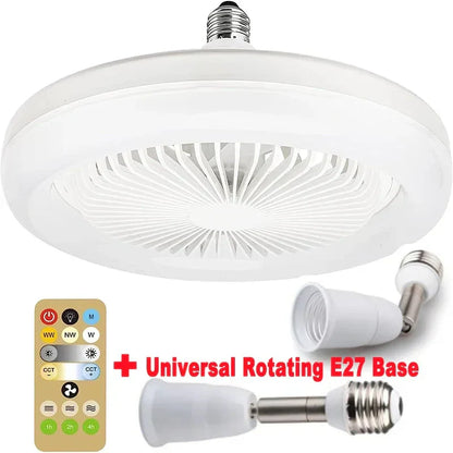 DecorBites™ Ceiling Fan + Lighting with Remote Control for Bedroom Home, Silent Operation