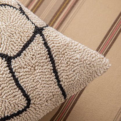 DecorBites™ Geometric Line Art Cushion Cover for Home Sofa Bed