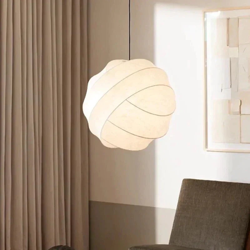 ™ Janpanses Silk Ball Pendant Light - Stylish Pholc Turner Pendant Lamp for Home Decor