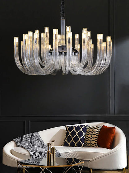 DecorBites™ Glass Tube Dining Chandelier Modern Lamps