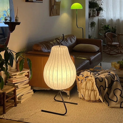 DecorBites™ LED Pear Floor Lamp for Home Decor & Lighting in Living Room, Bedroom, Dining & Study