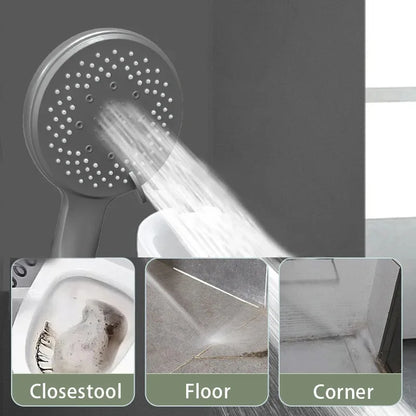 DecorBites™ 5-Mode Adjustable High Pressure Shower Head for Luxurious Bathroom Experience.