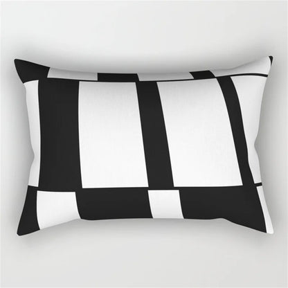 DecorBites™ Geometric Wave Line Waist Pillowcase Set
