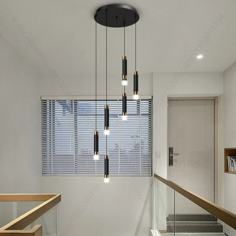 ™ LED Chandelier: Modern Nordic Acrylic Luxury Lighting for Home Decor