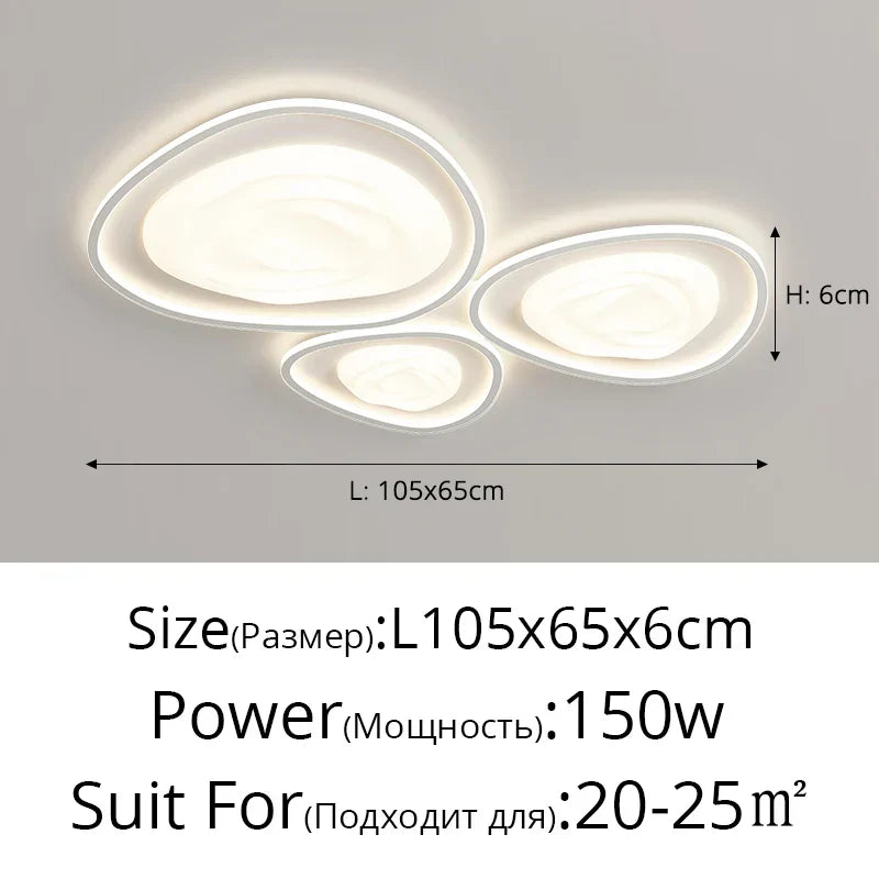 DecorBites™ LED Minimalism Chandelier - Modern Indoor Lighting for Home Decor and Ambiance