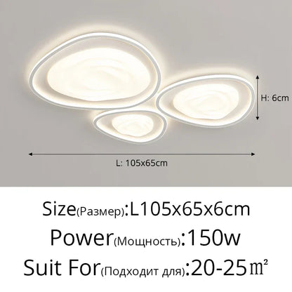 DecorBites™ LED Minimalism Chandelier - Modern Indoor Lighting for Home Decor and Ambiance