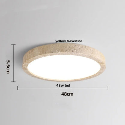 DecorBites™ LED Ceiling Lights Modern Nordic White Stone Plafond Lamp