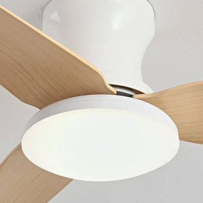 DecorBites™ 30W Remote Control Ceiling Fan with Light - Modern Minimalist Design