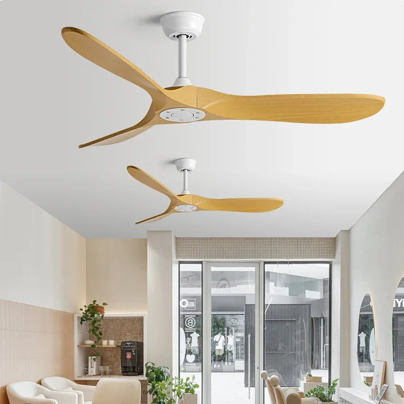DecorBites™ Industrial Vintage Ceiling Fan with Remote Control - Retro Decorative Blower