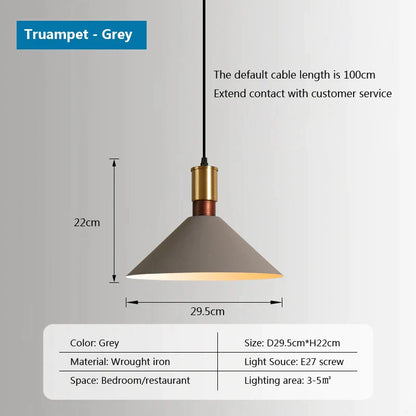 DecorBites™ Industrial Loft Pendant Lamps Iron Chandeliers for Home, Restaurant & Living Room