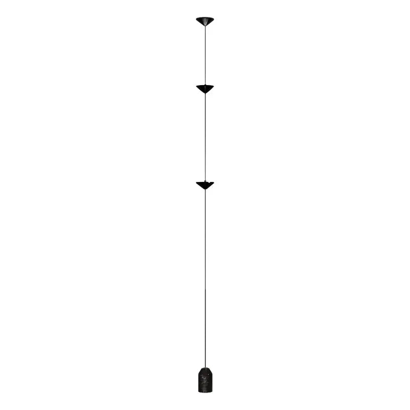 DecorBites™ Cone Design Art Iron Hanging Cable Floor Lamp