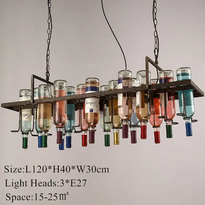 DecorBites™ Iron LED Pendant Chandelier for Kitchen, Bar, and Cafe