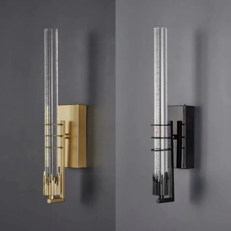 DecorBites™ Crystal LED Wall Sconce: Modern Decorative Lighting for Corridor, Bedroom, and Living Room
