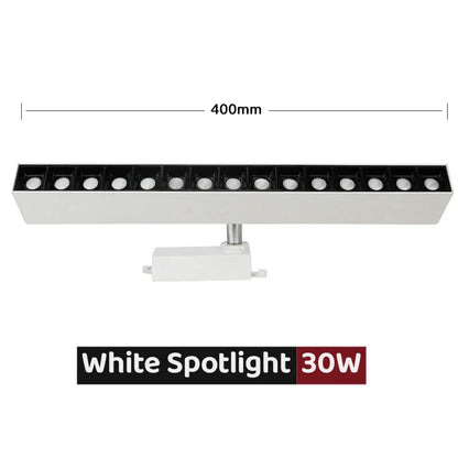 DecorBites™ 30W LED Linear Grille Track Spotlights for Living Room and Store Track Lighting