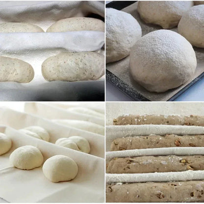 ™ Linen Cloth Baking Kit for Bread Dough Proving Baguette Flax Mat Pastry