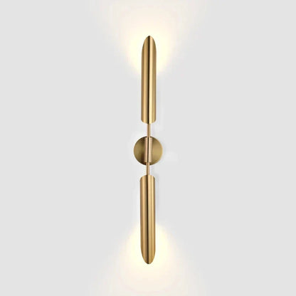 DecorBites™ Gold LED Wall Lamp Indoor Copper Sconce for Living Room Bedroom