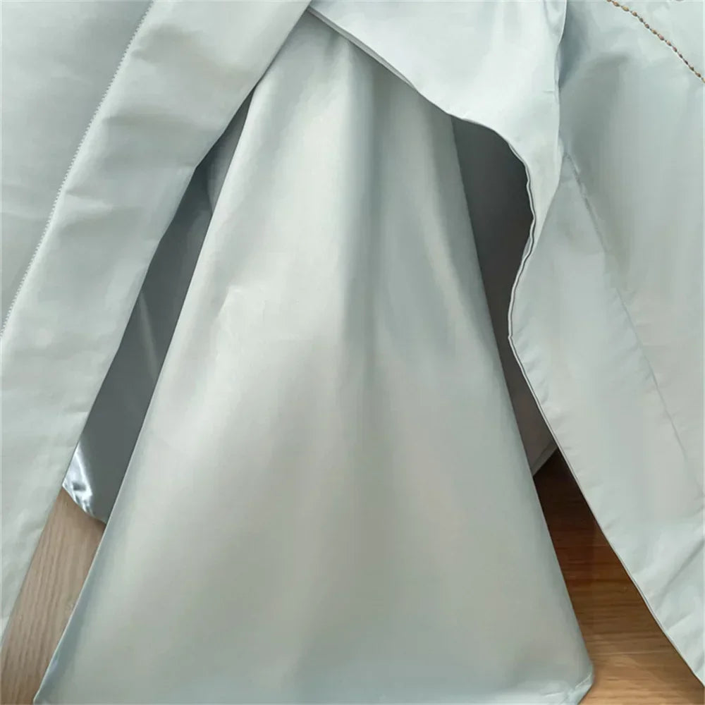 DecorBites™ Blue Butterfly Flower 600TC Egyptian Cotton Duvet Cover Set
