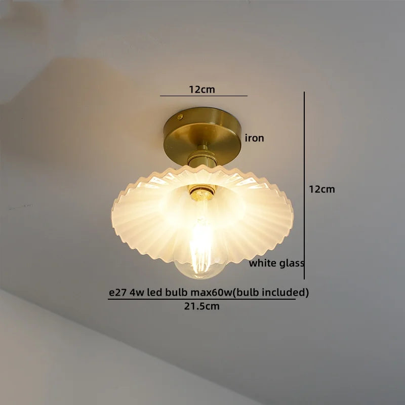 DecorBites™ LED Glass Ceiling Lamp Modern Indoor Lighting Fixture