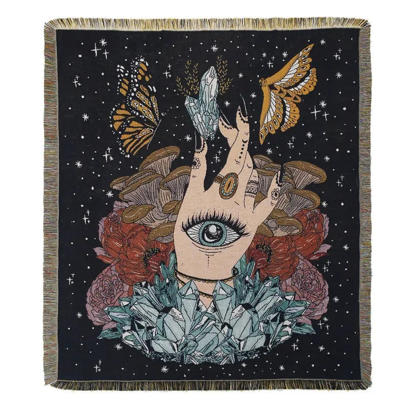 DecorBites™ Bohemian Camping Blanket - Multi-Functional Outdoor Essential
