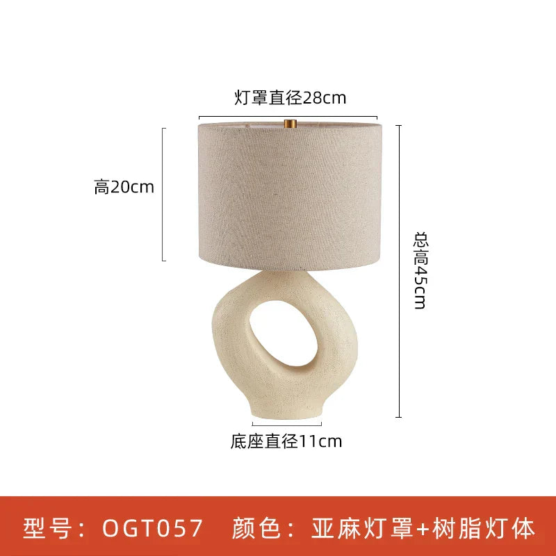 ™ Japanese Wabisabi Table Lamp E27 Living Room Bedroom Decor Lighting