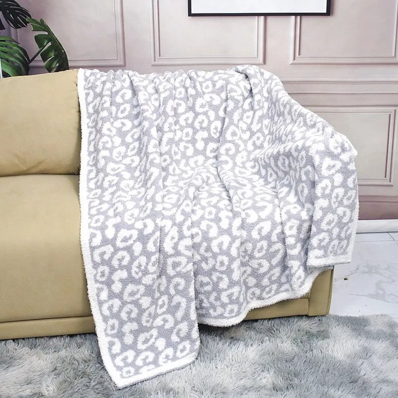 DecorBites™ Cozy Flannel Velvet Blanket - Warm Winter Sofa Cover for Home & Office