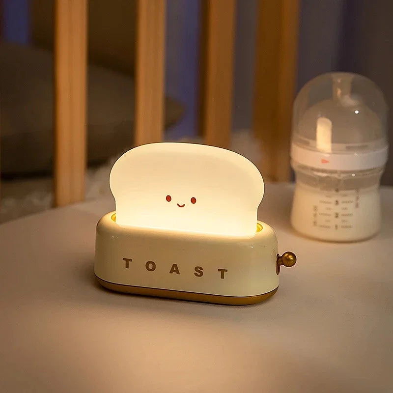 DecorBites™ Bread Maker Night Light USB Chargeable Table Lamp