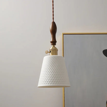 DecorBites™ Ceramic LED Pendant Light Nordic Modern Hanging Lamp for Home Decor