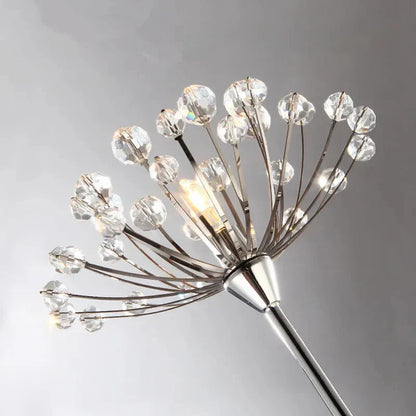 DecorBites™ Crystal Dandelion LED Floor Lamp for Living Room Bedroom Decor