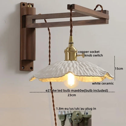 DecorBites™ Clear Glass LED Wall Sconce Modern Stair Light Fixture Home Decor