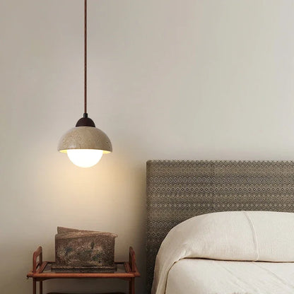 DecorBites™ Cave Stone Pendant Light Ceiling Hanging Lamp for Bedroom and Dining Room