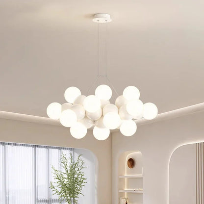 DecorBites™ Elegant Chandelier Ceiling Pendant Light Fixture for Dining Room, Salon & Indoor Lighting