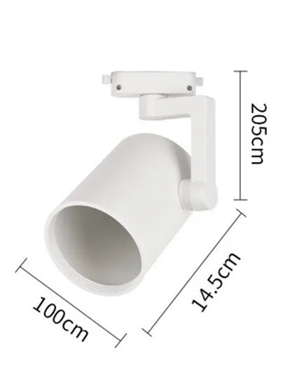 DecorBites™ 35W LED Track Ceiling Spot Light for Indoor Lighting and Retail Display