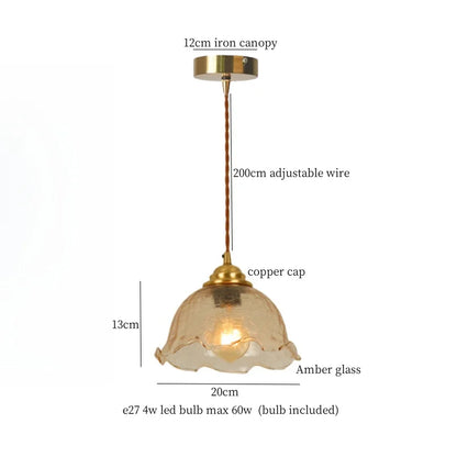 DecorBites™ Cracked Glass LED Pendant Lights for Home Decor, Restaurant, Living Room, Kitchen