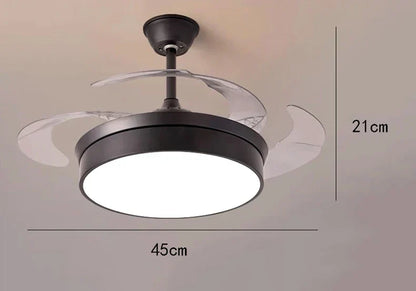 ™ Kids Bedroom Ceiling Fan with Remote Control and LED Light