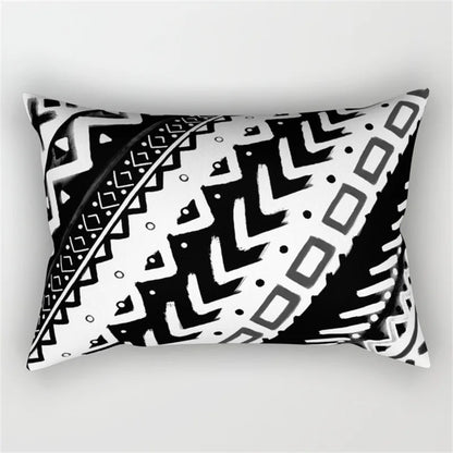 DecorBites™ Geometric Wave Line Waist Pillowcase Set