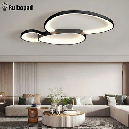 ™ LED Ceiling Chandelier Lights with Remote Control for Living Room, Bedroom, Dining Room