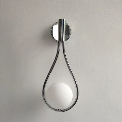 DecorBites™ Brass Glass Ball Wall Light Minimalist Living Room Decor Lighting Fixtures