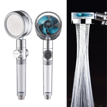 ™ High Pressure Shower Head with 360° Rotation & Water Saving Nozzle