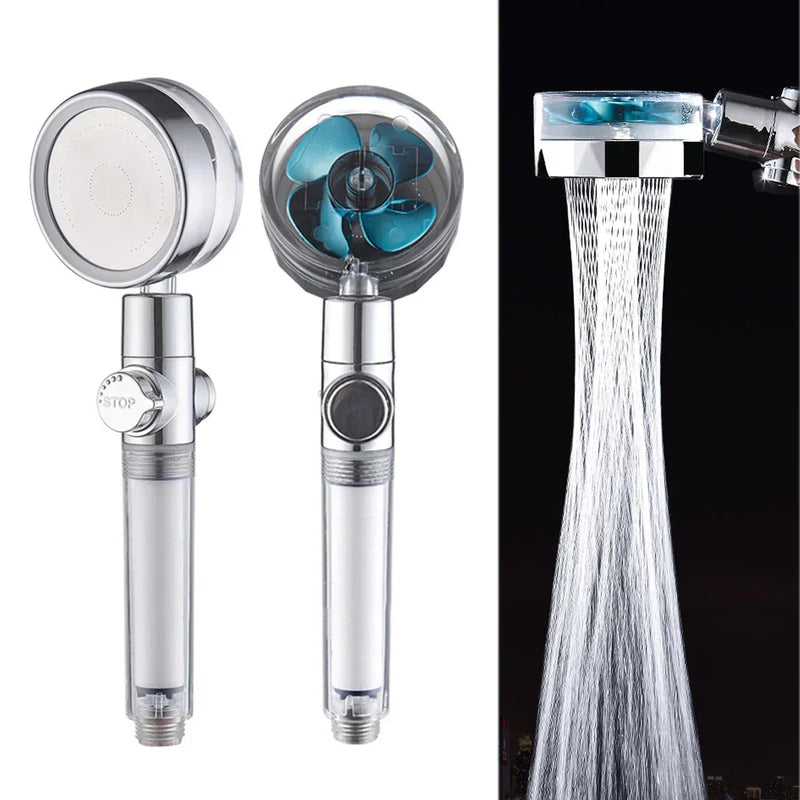 ™ High Pressure Shower Head with 360° Rotation & Water Saving Nozzle