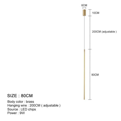 DecorBites™ LED Pendant Lights Chandeliers for Dining Room and Bedroom Decor