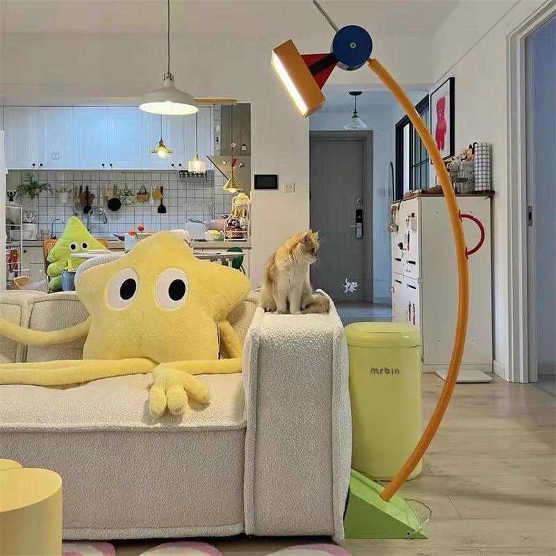 DecorBites™ Kids LED Cartoon Floor Lamp: Creative Decor Lighting for Children's Room