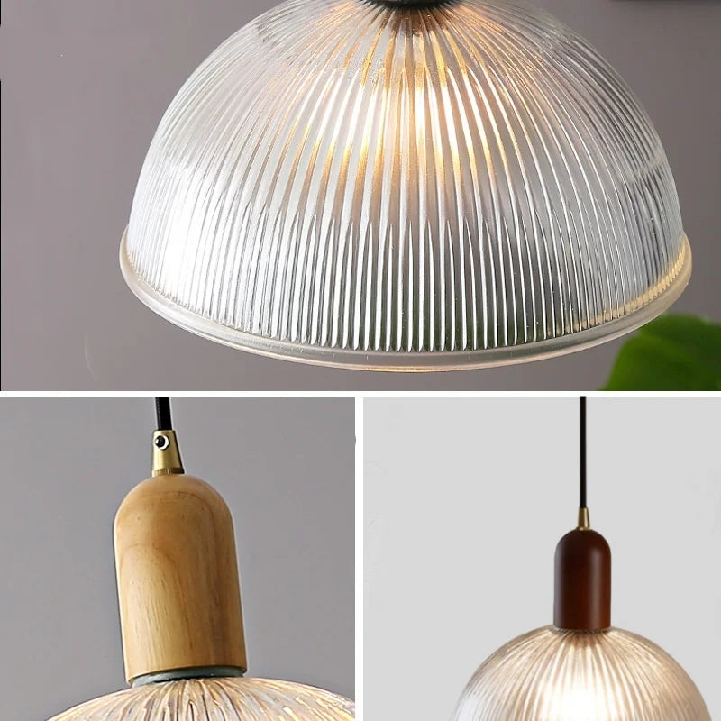 DecorBites™ Glass LED Pendant Light Chandelier for Modern Home Decor